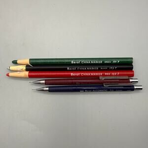 Vintage Berol Pencil lot Automatic TL5 Red Green Black pencils